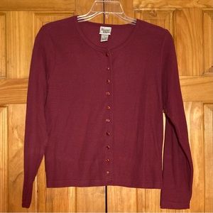 NWOT Vintage Baxter & Wells Petite Knit Top Blouse Size LP